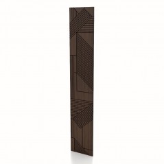 Panel ścienny Diagonale Large 50X280 B Brown