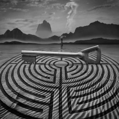 D. Klimczak Key to the Labyrinth 70x70 cm