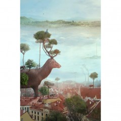 N. Petolas Forestation 90x60 cm