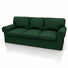 Sofa 3-osobowa EKTORP – ciemnoturkusowa