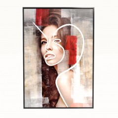 Metalizowany obraz - Art Face - 70x100cm