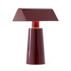 Lampa stołowa Caret MF1 Matteo Fogale 2022 – andTradition – Dark Burgundy