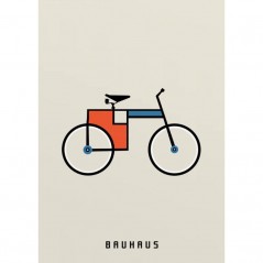 BAUHAUS BICYCLE POSTERA.ART