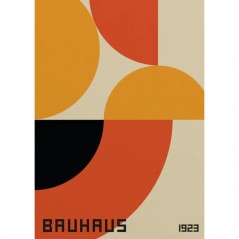 BAUHAUS WARM COLORS POSTERA.ART