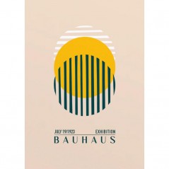 BAUHAUS SARI KURE POSTERA.ART