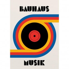 BAUHAUS MUSIK VINYL POSTERA.ART