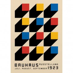 BAUHAUS MIXED SQUARES POSTERA.ART