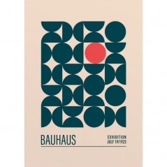 BAUHAUS MAVI KURELER POSTERA.ART