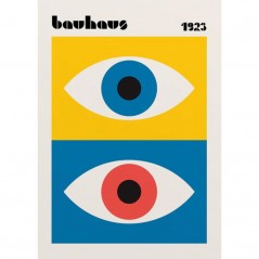 BAUHAUS EYES ABSTRACT POSTERA.ART