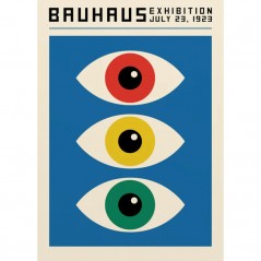 BAUHAUS COLORED EYES POSTERA.ART