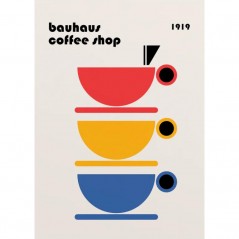 BAUHAUS COFFEE SHOP POSTERA.ART