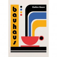 BAUHAUS COFFEE HOUSE POSTERA.ART