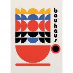 BAUHAUS COFFEE 70S POSTERA.ART