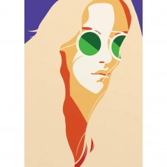 HIPPIE GIRL POSTERA.ART