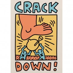 CRACK DOWN POSTERA.ART