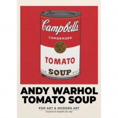 CAMPBELL'S TOMATO SOUP POSTERA.ART