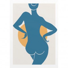 BLUE WOMAN POSTERA.ART