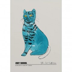 BLUE CAT POSTERA.ART