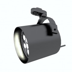 Reflektorowa LAMPA sufitowa TENRI 6616 czarna