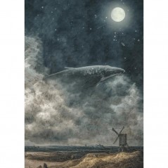 WHALE IN PAINTING POSTERA.ART