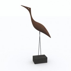 Figurka ozdobna – Tall Heron Teak - Beak Bird