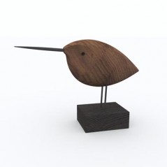 Figurka ozdobna – Awake Snipe Teak - Beak Bird