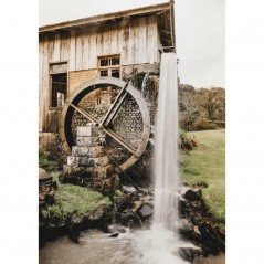 WATERMILL IN THE COUNTRYSIDE POSTERA.ART