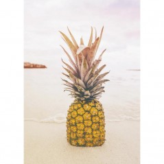 PINEAPPLE ON THE BEACH POSTERA.ART