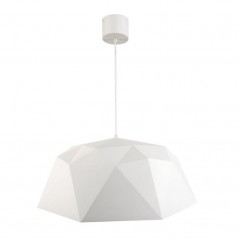 Lampa wisząca Iseo Bianco M 600 mm – biały – ORLICKI DESIGN