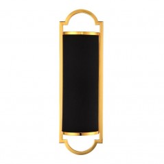 Lampa ścienna Libero Parette Gold / Nero 490 mm – złoty + czarny – ORLICKI DESIGN