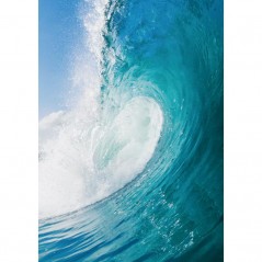 BLUE WAVE POSTERA.ART