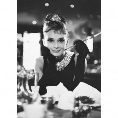 AUDREY HEPBURN BREAKFAST POSTERA.ART