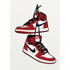 NIKE AIR JORDAN POSTERA.ART