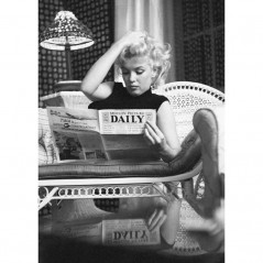 MARILYN MONROE READING POSTERA.ART