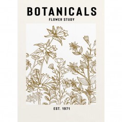 BOTANICALS FLOWER STUDY 2 POSTERA.ART