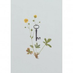 BOTANICAL VINTAGE KEY POSTERA.ART