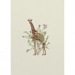 FLORAL GIRAFFE POSTERA.ART