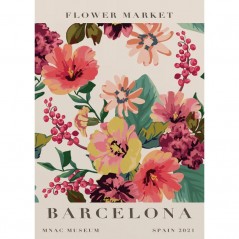 FLOWER MARKET BARCELONA 2 POSTERA.ART