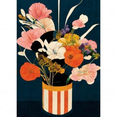 FLOWERS AT NIGHT POSTERA.ART