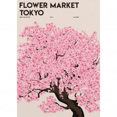 FLOWER MARKET TOKYO POSTERA.ART