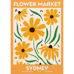 FLOWER MARKET SYDNEY POSTERA.ART