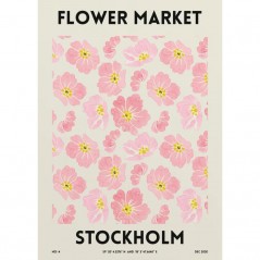 FLOWER MARKET STOCKHOLM POSTERA.ART