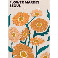 FLOWER MARKET SEOUL 2 POSTERA.ART