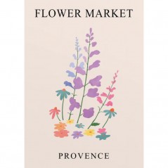 FLOWER MARKET PROVENCE POSTERA.ART