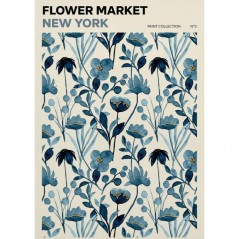 FLOWER MARKET NEW YORK POSTERA.ART