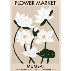 FLOWER MARKET MUMBAI POSTERA.ART