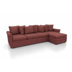 GRONLID Sofa 4-osobowa z szezlongiem