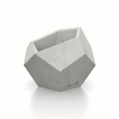 Square Geometric – 12cm Beton