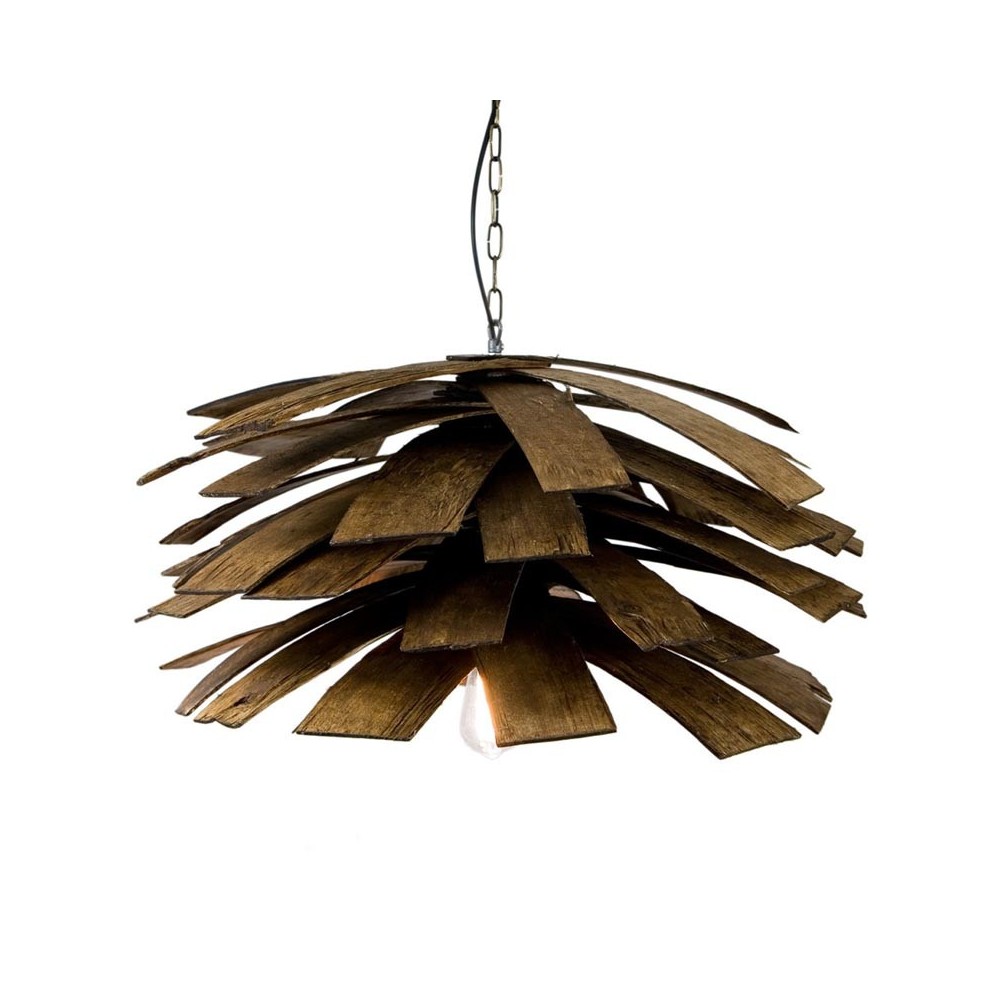 Lampa wisząca drewniana SHINGLE small LGH0240 – gie el.