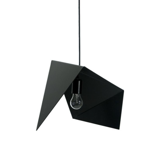 Lampa wisząca stalowa BIRD II czarna LGH0310 – gie el.